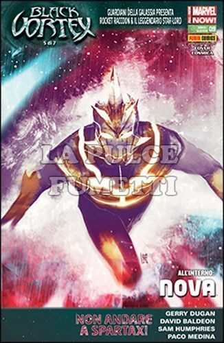 GUARDIANI DELLA GALASSIA PRESENTA #     9 - ROCKET RACCOON E IL LEGGENDARIO STAR-LORD 9 - BLACK VORTEX CAPITOLO 5 ( DI 7 ) - COVER COSMICA - ALL-NEW MARVEL NOW!